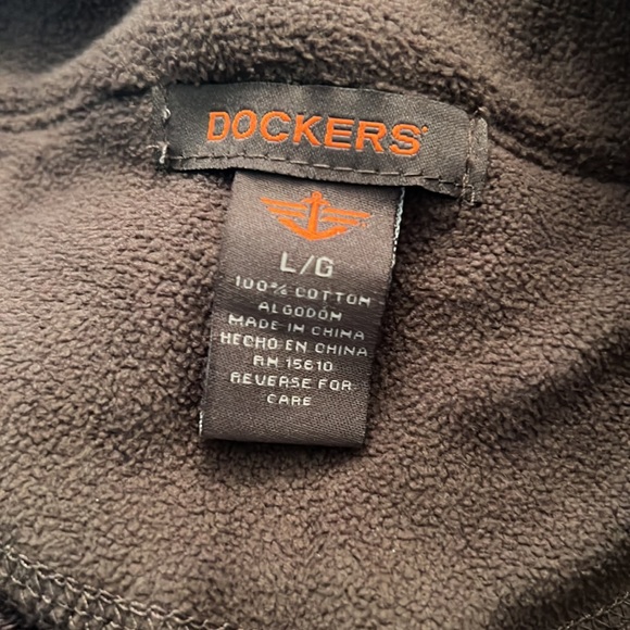 Dockers quarter zip mens sweater - Picture 3 of 4